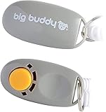 big buddy Profi Clicker mit elastischer Handschlaufe Hundeclicker Clickertraining für Hunde Katzen Pferde Hundetraining (Doppelpack)