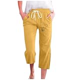 Generisch Die Discounter Jogginghose Damen 3/4 Lange Hosen Cargohose Damen baggy weiße Jogginghose Damen Mittelalter Hose Hose weiss Damen skiunterhose Damen Wanderhose Damen kurz Fleecehose Damen