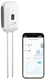 Royal Gardineer Pflanzensensor: Smarter Boden-Feuchtigkeits- & Temperatur-Sensor mit Bluetooth, App (Pflanzen-Temperatur-Sensor, Pflanzen-Feuchte-Messgerät)