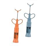 LABRIMP 2 Stück Handbetriebene Entkerner für Rote Datteln und Küchengerät zum Entfernen von Fruchtkernen Leicht zu Reinigen und Langlebig für Täglichen Gebrauch