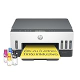 HP Smart Tank 7005 3-in-1 Multifunktionsdrucker, 20€ Cashback, (WLAN; Duplex-Druck) – 3 Jahre Tinte inklusive, 3 Jahre Garantie, großer Tintentank, hohe Reichweite, Drucken in hoher Qualität