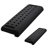 Handballenauflage Tastatur, 2 Stück Memory Foam Handauflage Tastatur Set gegen Schmerzen in Handgelenk und Ellbogen, rutschfeste Tastatur Handauflage für Büro und Zuhause, Ergonomische