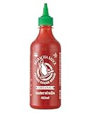 FLYING GOOSE Sriracha Chilisauce, das Original, scharf, grüne Kappe, scharfe Würzsauce aus Thailand, 1 x 455 ml