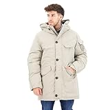 G-STAR RAW Men's Jackets Vodan Padded Hooded Parka, Grau (elephant skin D22713-D419-G106), XS