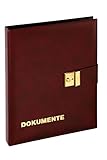 Pagna Dokumentenmappe (Dokumententasche, 4-Ring-Mechanik, 1H) weinrot