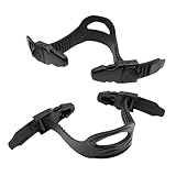 Schwimmflossengurt, Ersatzband für Tauchen, Schwimmflossen, Schnellverschluss-Schnallen, Schnorcheln, Tauchzubehör für Profis, Anfänger, Enthusiasten, Schwarz , L