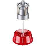 Wiltec Mobile Reifenwuchtmaschine 29 x 29 x 57,5 cm, Auswuchtmaschine rostbeständig, Reifenwuchtgerät für Radnaben 1 1/2' Auto und Motorrad Reifen