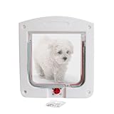 Kleine Katzenklappe, Katzeninnen Sie,Wetterfeste kleine Hundetür | Verstellbare Haustierversorgungen, Multifunktional Kitten -Tor für Wohnung, Haus, Schlafzimmer