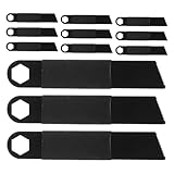 ARTSEWPLY 12 Stück Edelstahl Feuerstarter Feueranzünder mit Schaber für Camping Survival Grillen und Notfall Ausrüstung