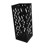 ULTECHNOVO Metallischer Regenschirmständer im Vintage Eleganter Eimer für Trockenblumen Multifunktionale Aufbewahrungslösung Platzsparend für Wohnzimmer