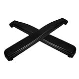 BESTonZON 1 Paar Ergonomische Armlehnenpolster für Liegestühle Faltbare Armlehnenkissen für Klappbetten Zubehör für Strandstühle Robuste Materialien für Sicheren Sitz den Außenbereich und Camping