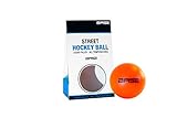 Base Street Hockey Ball - Liquid Filled I No-Bounce-Technologie I Für alle Temperaturen I Inline- und Street Hockey I Orange