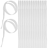 Baluue 400 Stück Weiße Banknotenbündelpapier Dünn Selbstklebende Geldscheinstreifen für Banken Einzelhandel Supermarkt Bargeldbündelung