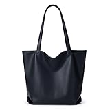 KALIDI PU Leder Handtasche Damen Umhängetasche Groß Shopper Tasche Hobo Taschen Damen Schultertasche für Schule Büro Arbeit Reisen Ausflug Einkauf