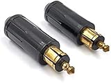 iMESTOU DIN Stecker europäischer 12V Zigarettenanzünder Adapter