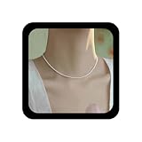 Enautoabs Boho Vintage Perle Choker Halskette Weiß Winzige Perlen Halskette Nachahmung Perlen Kragen Halsketten Wdeeding Perle Kette Halsketten Schmuck Für Frauen