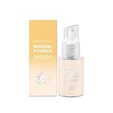 Mineralische Sonnencreme Pulver LSF 35 PA++, für Kopfhaut und Haar, Sonnenschutzpulver für die Kopfhaut, Breitband-UV-Schutz, leichte, nicht fettende, für optimalen Schutz ohne Rückstände