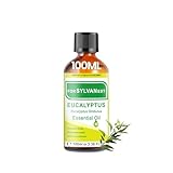FORSYLVANEST Eukalyptus Ätherisches Öl 100ML 100% Reines Naturöl Unverdünnt für Aromatherapie, Massage, SPA, Haut-, Haar- und Nagelpflege, Bäder, DIY (Eukalyptus)
