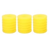 3 x Aquarium-Filterschwamm für Aquarien, zylindrischer Filter-Schaumstoff, Rollen, Filterzubehör für Aquarien