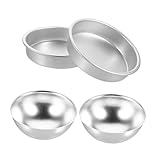 LOPUNER Kreatives Kugel kuchenform Langlebiger Antihaftbeschichtet für DIY Backen von Chiffon Käse Mousse kuchen Leicht zu Lösen für Anfänger und Profis