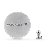 watchget 58 mm Espresso-Pucksieb, Metall-Kaffeefilter, wiederverwendbar, Espresso-Filter für 58 mm Siebträger-Filterkorb, 0,8 mm dick, mit magnetischem Nagel