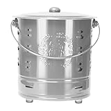 Verbrennungsfässer Für Draußen,Edelstahl Garten Verbrennungstonne - Tragbarer Verbrenner Für Garten Camping Outdoor Bauernhof Holz