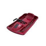 KHW | Lenkschlitten Snow Fox | Nordic Berry | TÜV-geprüft | Made in Germany | ausgefeiltes Lenksystem & griffsicheres Lenkrad | kälte- und lichtbeständiger Kunststoff | der Hingucker auf jeder Piste