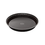 Dr. Oetker Quicheform mit Emaille-Hebeboden Ø 28 cm Back-Edition – Tarteform mit keramisch verstärkter Antihaft-Beschichtung, schnitt-& kratzfester Boden, hitzebeständig bis 230°C, 2400 ml