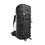 Tasmanian Tiger TT Base Pack 75 Modularer, erweiterbarer Einsatz-Rucksack 75L bis 90L Volumen, Ergonomischer Trekking-Rucksack mit Molle-System; Schwarz