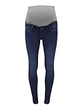 ONLY MATERNITY Damen Olmroyal Life Sk Mbd Jeans Dnm Noos, Medium Blue Denim,S/32