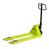 Imballaggi Point Handhubwagen 2500 kg – Gabeln 1150 mm – 4 Rollen aus Polyurethan – Pumpe aus Gusseisen mit Überladungsventil – robuste Räder für Lager – Made in Italy