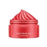 Hairdye Haarfärbewachs, 30 ml temporäres Haarwachs, leicht abwaschbar, Färbemittel, temporäre Naturhaarmodellierung