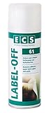 ECS 61 Label-Off Etikettenentferner Etikettenlöser Label Kleberlöser Spray 400 ml