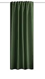 HOMEbasics 85970 | Akustikvorhang ACUSTICO mit Dim-Out-Stoff, Farbe:Oliv, Größe:225 x 135 cm