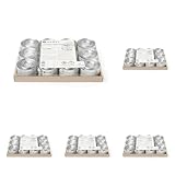 HENDI Brennpaste, 12 Stück, ruß- und geruchlos, Brenndauer ±3 Stunden, Brenngel, Fire Paste, für Wärmebehälter, zum Warmhalten von Speisen, für Chafing Dish, 200gr (Packung mit 5)