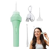 Ohrenreiniger Ohrenschmalz Entfernung - Wiederverwendbarer Elektrischer Ohrreiniger mit Licht - Persönliche Pflege Werkzeug für Juckreiz Piercing Druck Hören verstopft Zuhause Reise Familie Persönlich