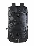 Craft ADV ENTITY TRAVEL BACKPACK 40 L | Wanderrucksack Damen und Herren | Granite | Wasserdichte Reißverschlüsse | Versstellbare Gurte | Laptoptasche | Camping Rucksack mit Brust- und Hüftgurt