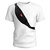 Bauchtasche Hüfttasche Gürteltasche Herren Damen Wasserdicht Schultertasche Umhängetasche Männer Frauen Sport Hip Bumbag Waist Fanny Pack mit Kopfhörerkabelloch für Reise Wandern Hundetraining Outdoor