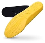 Memory Foam Einlegesohlen, Stoßdämpfende, atmungsaktive, bequeme Einlegesohlen for Fußschuhe(42-43)