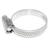 Schlauchschellen mit Schneckenantrieb (2 Stück) Spannbereich: 180-200 mm, Bandbreite: 9 mm, Form A, A2 Edelstahl