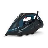 Solac Optima Perfect Dampfbügeleisen, 2800 W, doppeltes Anti-Kalk-System, tropffrei, 180 g/min, kontinuierliche Dampfleistung 45 g/min, Keramiksohle, Sprühfunktion, ergonomisch, vertikales Bügeln