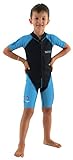 Seac Dolphin, Tauchanzug Shorty für Kinder aus 1,5 mm Neopren und Lycra geeignet für Schwimmen, Schnorcheln und Wasserspiele