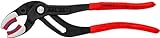 KNIPEX SpeedGrip, Siphonzange | Connectorenzange, mit wechselbaren Kunststoff-Schonbacken, atramentiert, 250 mm, 81 11 250