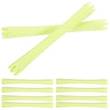 CORHAD Flexible Lockenwickler 10 Stück aus Kunststoff für Kurzes Haar Dauerwellenwickler für Damen Leicht Kompakt Tragbar Vielseitig für Zuhause und Reisen Zufällige Zufällige Farbe