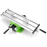 QWORK® Multifunktions-Arbeitstisch, Frästisch Arbeitstisch Maschine, Kreuztisch, für Tischbohrständer, 310 x 90 x 78 mm