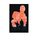 GFDGWZVOC Leon Filmposter, Fan-Kunst, dekorative Malerei, Leinwand, Wandposter und moderne Familienschlafzimmer-Dekoration, 40 x 60 cm, ungerahmter Stil