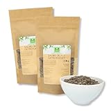 Salbeiblätter getrocknet von der Grünen Essenz - Kräutersalbeiblätter - Salbeitee - 100% rein und naturbelassen - Kräutertee aus Salbeiblättern - Salbei Tee Premium-Qualität (500 Gramm)