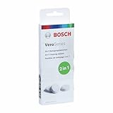 Bosch Vero Reinigungstabletten TCZ8001A für Kaffeevollautomaten, 1 x 10 Stück