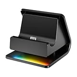 Compact Multiple Color Lighting Gaming Dock Geeignet Für Die Spielekonsole Schnellladestyp C Port Und Antislip Basis Design USB C Ladestation