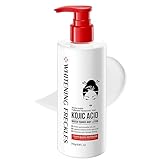 Kojisäure Hautaufhellungs Körperlotion, Hautaufhellende Körperlotion mit Kojisäure, Aufhellende Körpercreme für Strahlende Haut, Feuchtigkeitsspendende und Schnell Einziehende Körpercreme body lotion